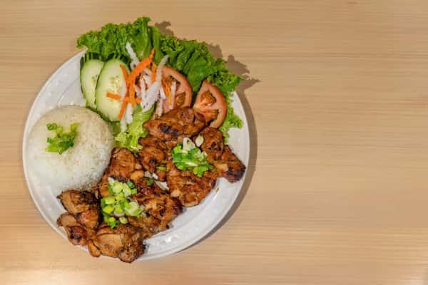 Grilled Chicken Breast With Rice