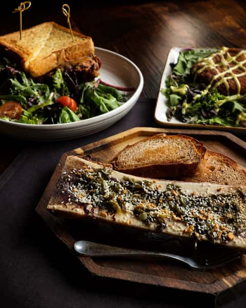 Come into The Last Word this weekend for some seriously delicious eats.
Slide 1: Bone Marrow — buttery leek, crispy garlic, sesame seed.
Slide 2: Fried Pork Chop — 14 oz. breaded pork chop, aji verde, Inca sauce.
Slide 3: Chicken Sandwich — breaded and fried chicken breast, lettuce, tomato, cheddar, chipotle ranch on Texas toast with a side salad.
Slide 4: And don’t forget — $2 fresh local oysters every Wednesday.
Need we say more?
#huntington #huntingtoneats #localeats #longisland #restaurant