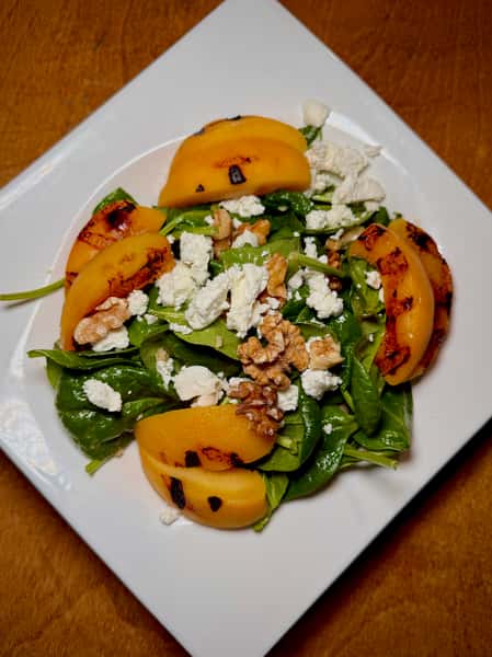 Grilled Peach Salad