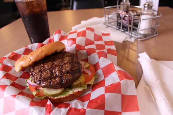 hamburger and cola