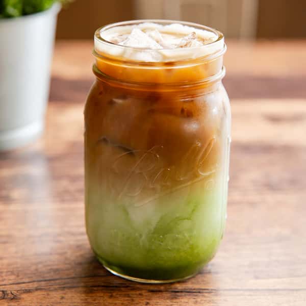 Lucky Matcha Iced Latte