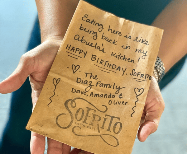 sofrito paper bag