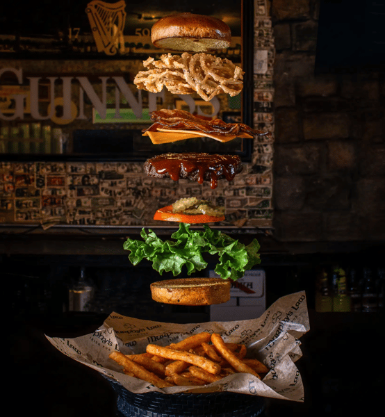 Guinness BBQ Burger