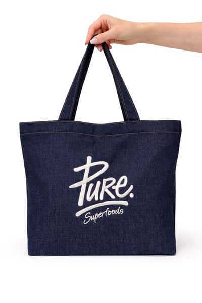 Pure Tote Bag - Denim