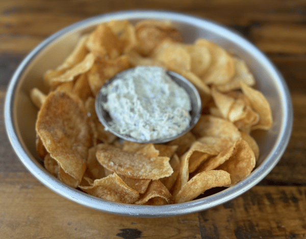 Spinach Dip Platter