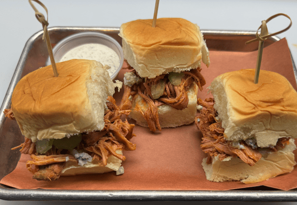 Buffalo Chicken Sliders (3)