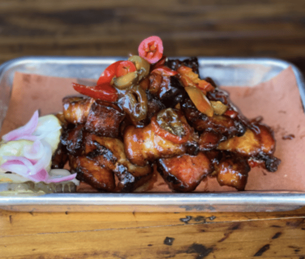 Sticky Glazed Pork Belly