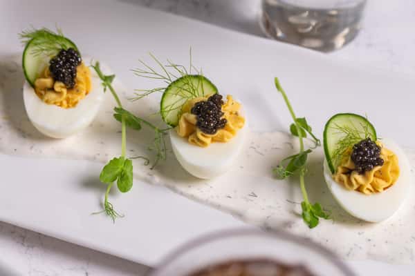 deviled eggs