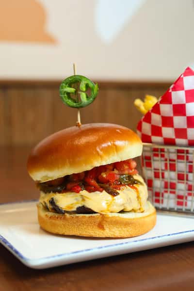 Queso Fundido Burger
