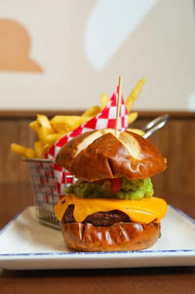 P37 Plant-Based Burger