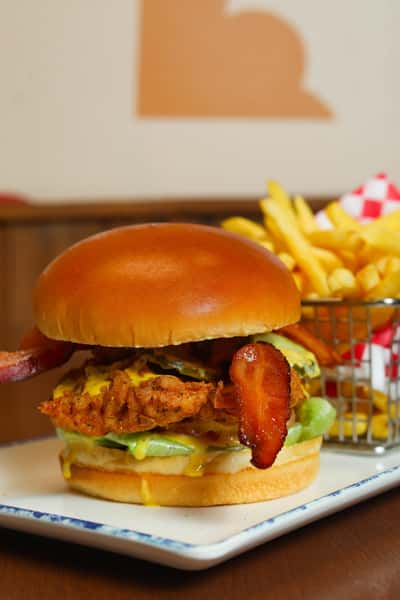 Cajun-Fried Chicken Club