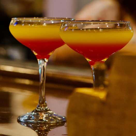 sunset martini