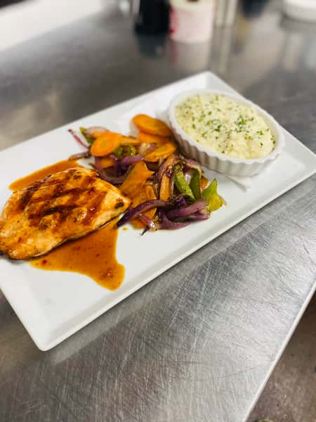 *Korean Glazed Salmon