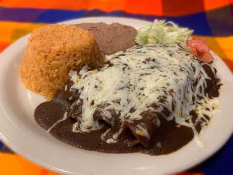 Enchiladas de Mole