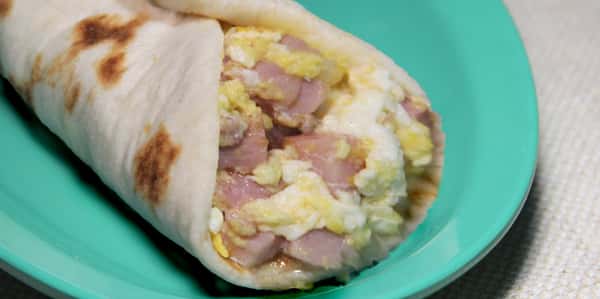 Ham & Egg Taco
