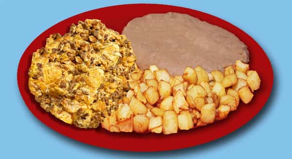 Chorizo con Huevo Plate