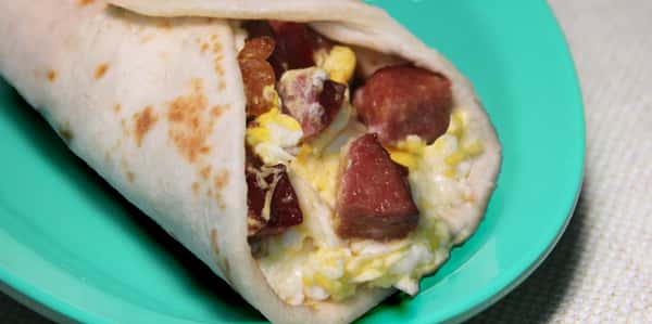 Country and Egg taco