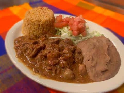 Carne Guisada Dinner