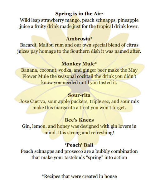 Spring Drinks