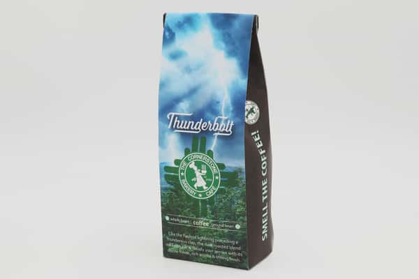 Ground Thunderbolt Coffee