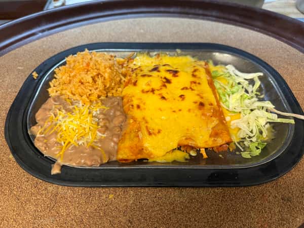 MEAT ENCHILADAS