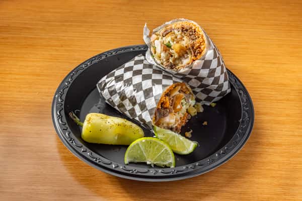 Surf Turf Burrito