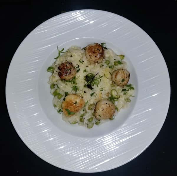 Wednesday:  Scallop Risotto