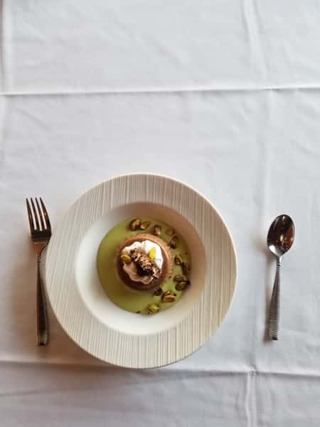 Dark Chocolate Panna Cotta