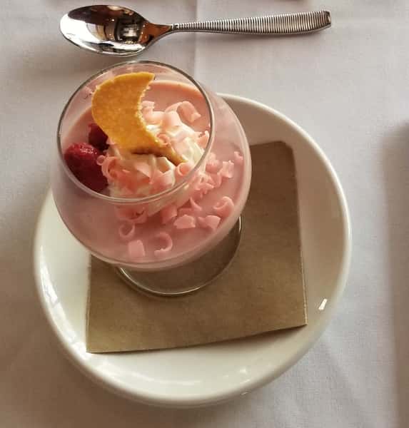 Rose & Raspberry Posset