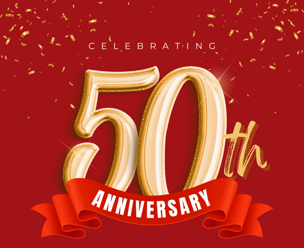 revised 50th logo