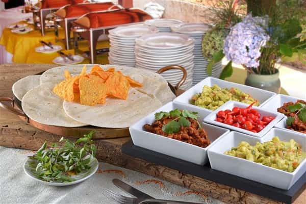 Catering for a large crowd