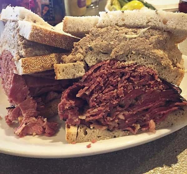 2. Corned beef, pastrami, and chopped liver