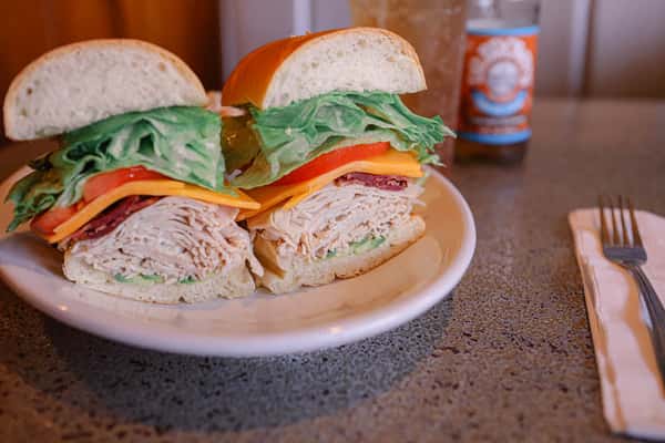 17. Turkey, avocado, bacon, cheddar