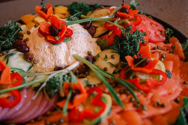 Lox & Cream Cheese Tray