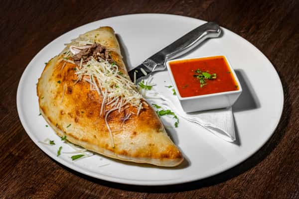 Chopped Steak Calzone