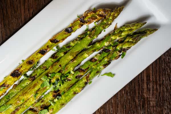 Grilled Garlic Asparagus