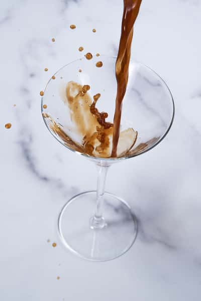 Drink of coffee