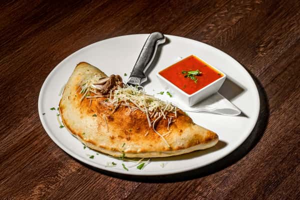 Chopped Steak Calzone