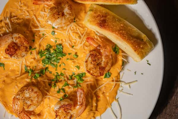 Lobster Ravioli with Shrimp
