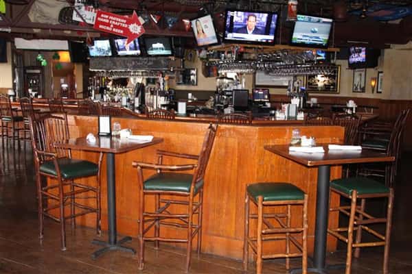 bar area