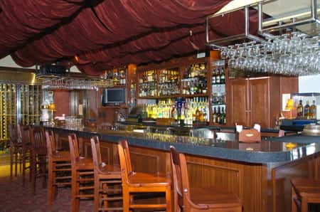 outside bar area