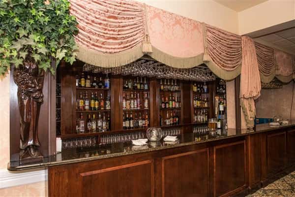 bar area