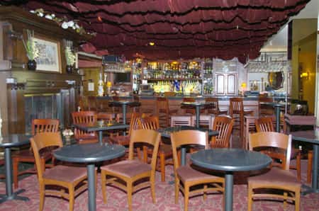 outside bar area