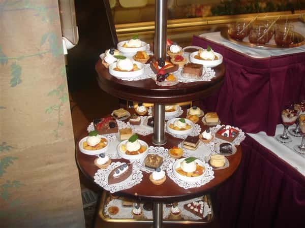 various desserts