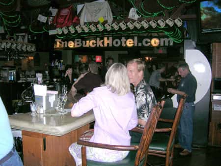 people sitting at the bar