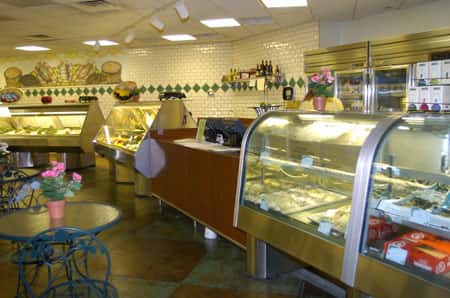 counters with desserts