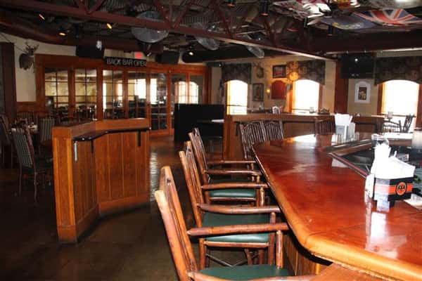 bar area