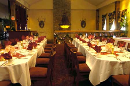 long decorated tables