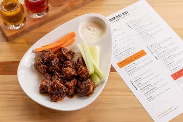 BONELESS Smoked then Fried Wings