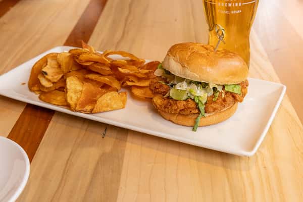 Crispy Chicken Sando